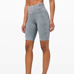 Lululemon 10” Fast and Free short in Ice Dye